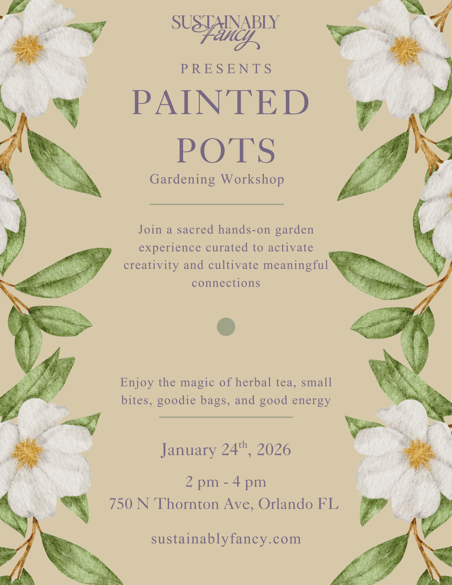 Painted Pots Gardening Workshop